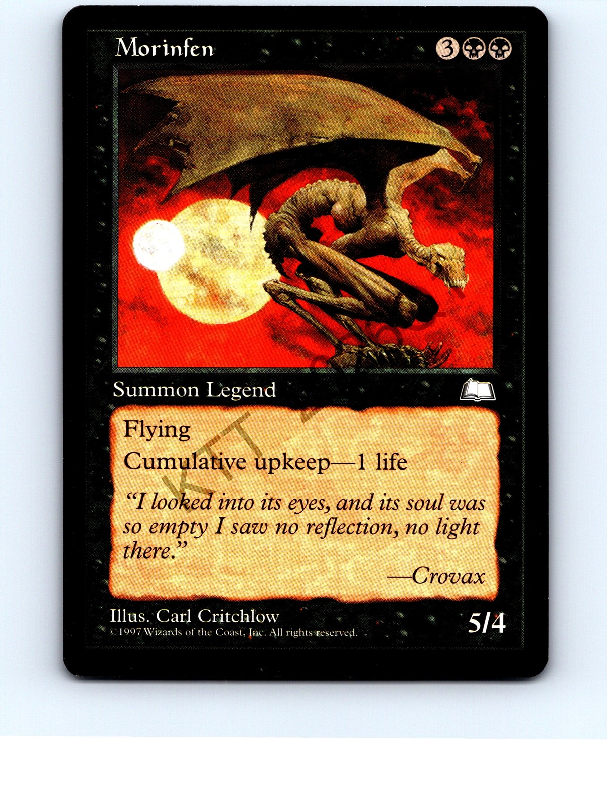 Morinfen # Rare Weatherlight MTG NP NM/NM+