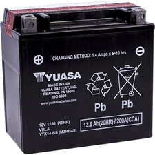 Yuasa Maintenance Free Battery - YTX14-BS Motorcycle ATV/UTV Street Bike PWC