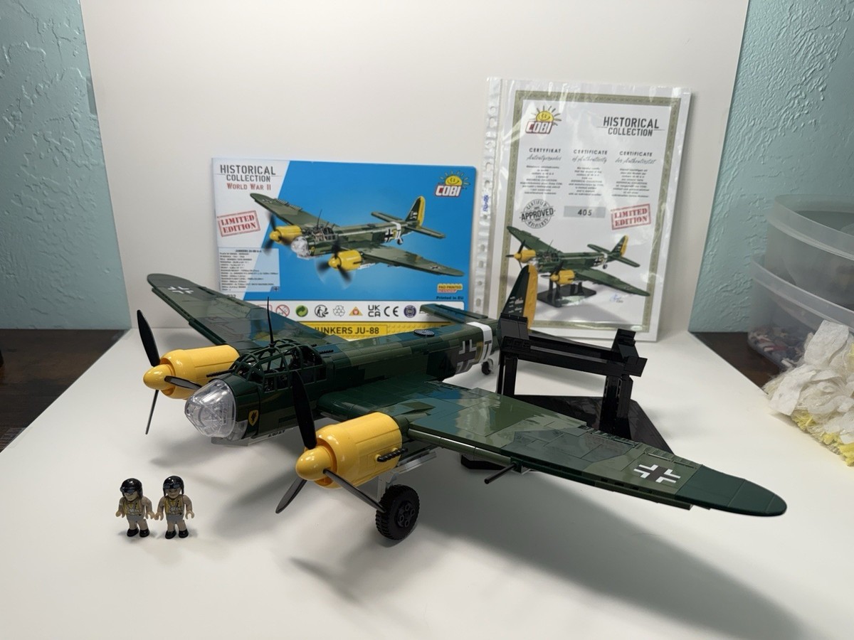 COBI製 アバルト レーシングガレージ 1/35スケール 子供用玩具 未開封 Cobi 5732 Junkers JU-88 *LIMITED EDITION* #405 | eBay