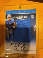 2017 Panini Preferred Silhouettes /199 Kenny Golladay #70 Rookie Auto RC RPA WR