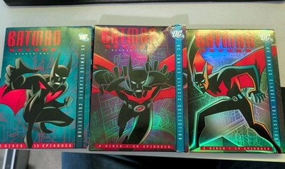 Batman Beyond Seasons 1-3 (DVD, 2007, Multi-Disc Set) Complete Series Tested
