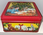Vintage Crayola Christmas Tin (1992) — photo 2
