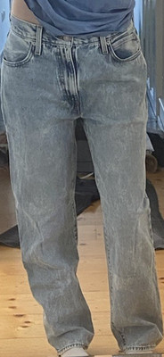 Levi's Damen Jeans '94 Baggy Hellblau Größe 29 80cm Baumwolle