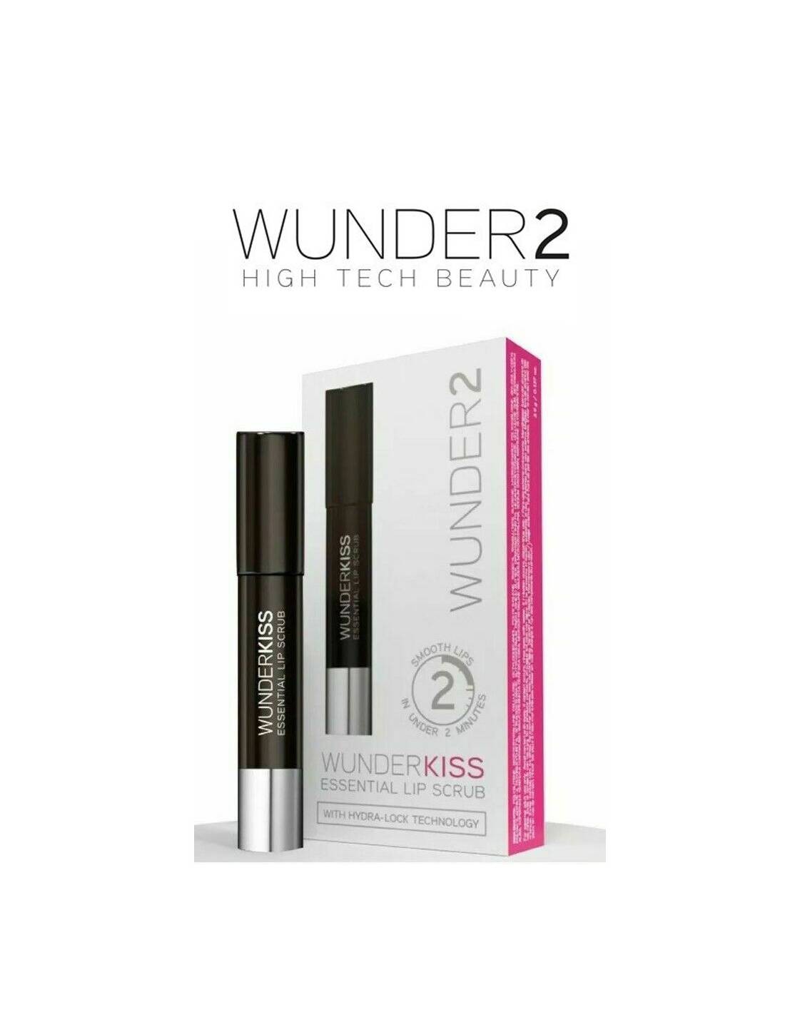 Wunder2 Wunderkiss Essential Lip Scrub -Smooth Lips in Under 2 Min.