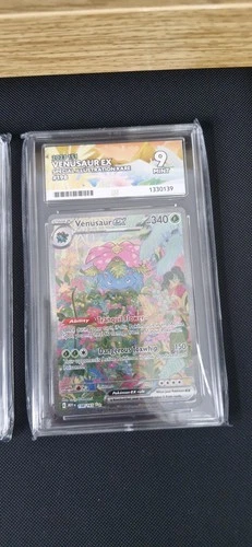 Ace Grading Venusaur ex 198/165 Scarlet & Violet 151 SIR Full Art Holo