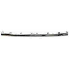 Replacement Chrome ABS Plastic Rear Center Bumper Cover Molding