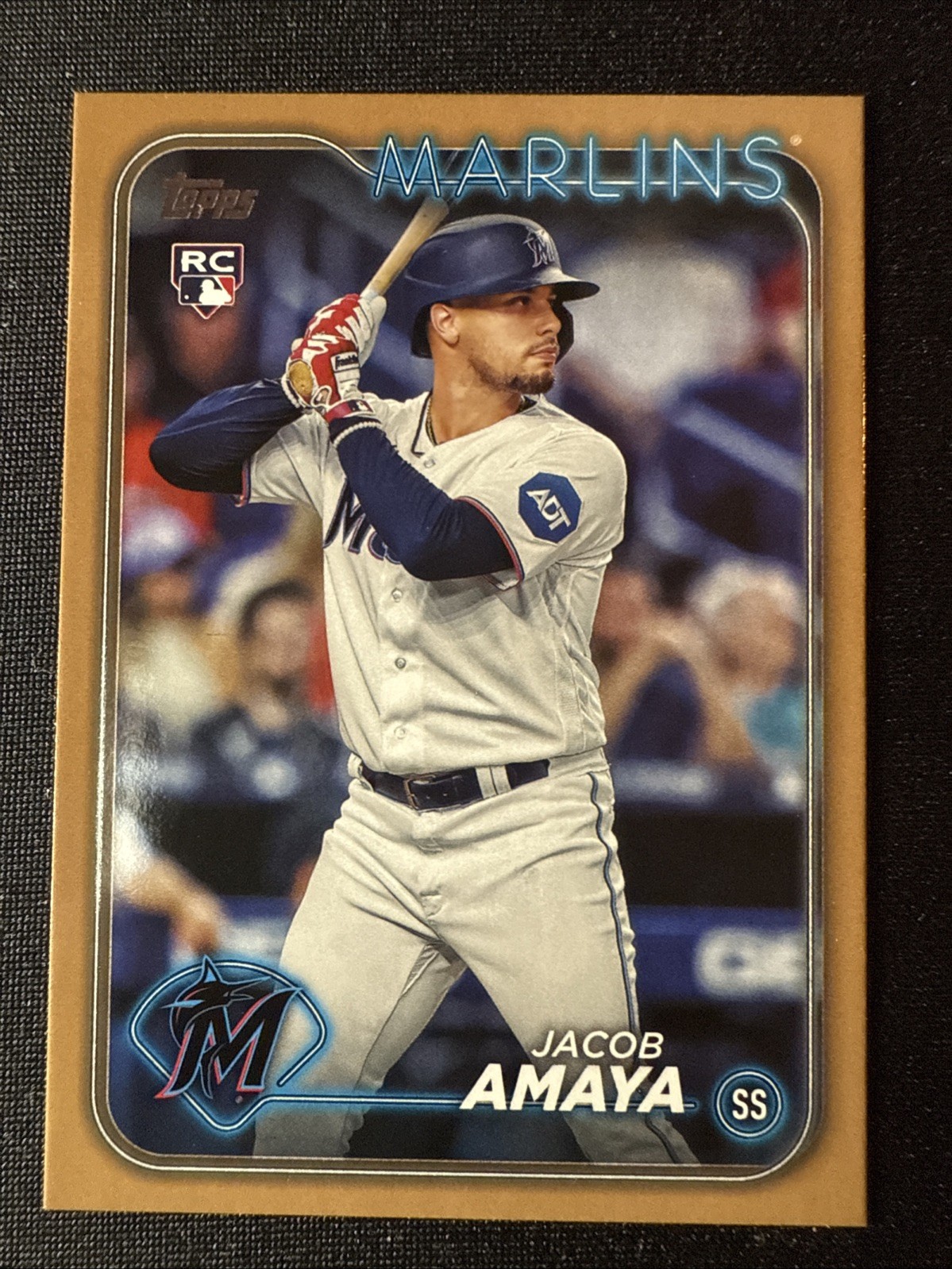 Jacob Amaya Rookie Card RC 2024 Topps Series 1 Gold /2024 #144