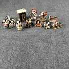 Lot of 10 Vintage Enesco Mary’s Moo Moos Figurines Cow Collection Mixed Themes +