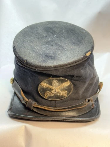 Original Civil War 4th U.S. Cavalry Forage Cap Kepi Hat by Horstmann, Phila