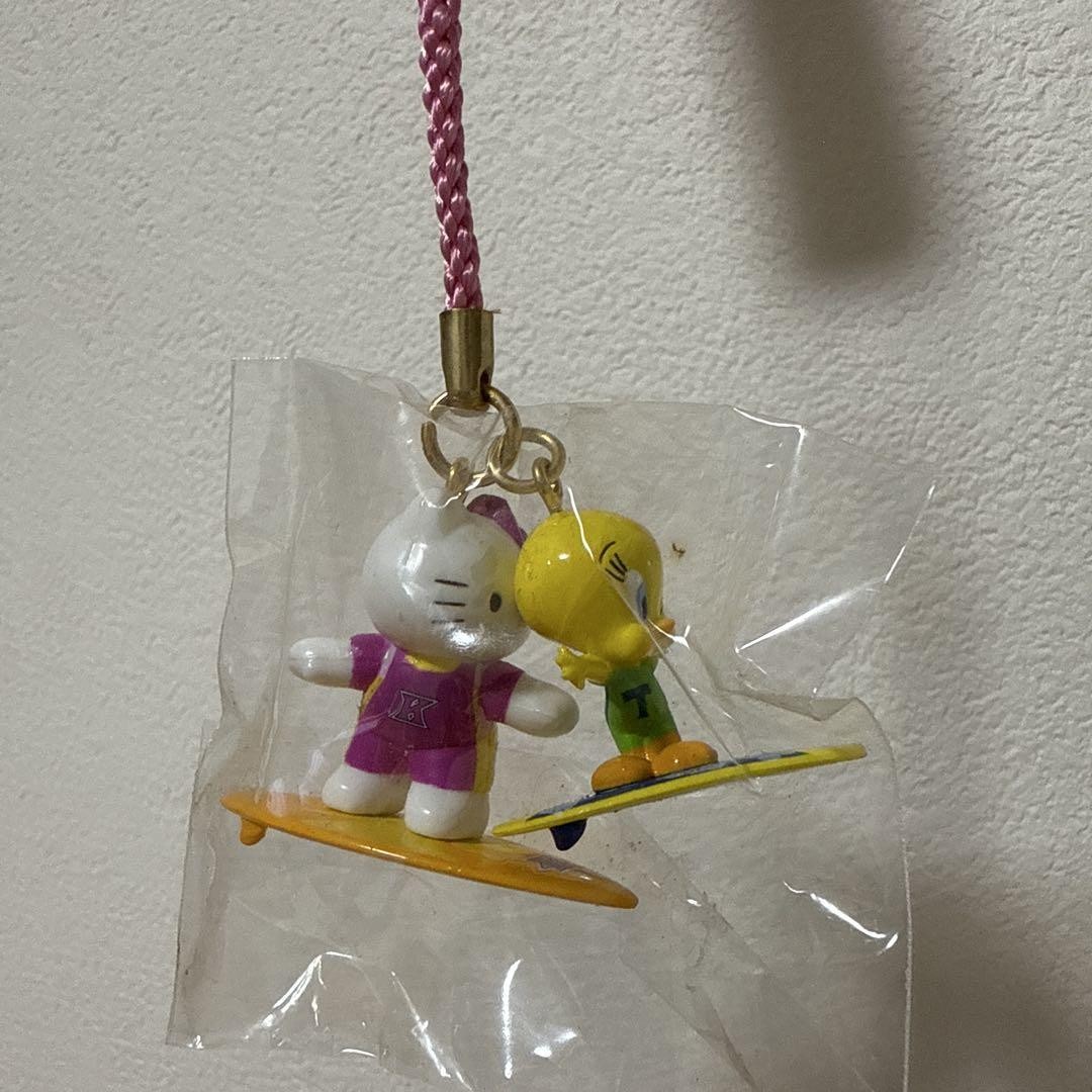 キティ トゥイーティー tweety&kitty ストラップ サーフィン 未開封 Kitty Tweety tweety&kitty strap surfing Unopened | eBay