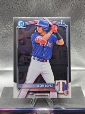 2025 Bowman - Chrome Prospects Jesus Lopez #BCP-88 (RC) Rangers