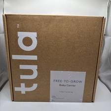 Baby Tula Urbanista Free-To-Grow Mesh Baby Carrier Black Adjustable 7  45 lbs