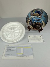 Danbury Limited Bed Hog Pug Dog Plate Gary Pa...