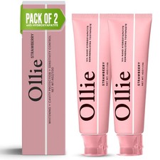 Ollie Strawberry NanoHydroxyapatite Remineralizing Toothpaste for Teeth White...