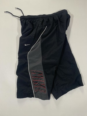 Vintage Nike Y2K Damen Baggy Capri Nylon Shorts