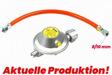 GOK Druckminderer 30mbar 1,2kg/h + Mitteldruck-Gasschlauch 40/80cm RVS8/10