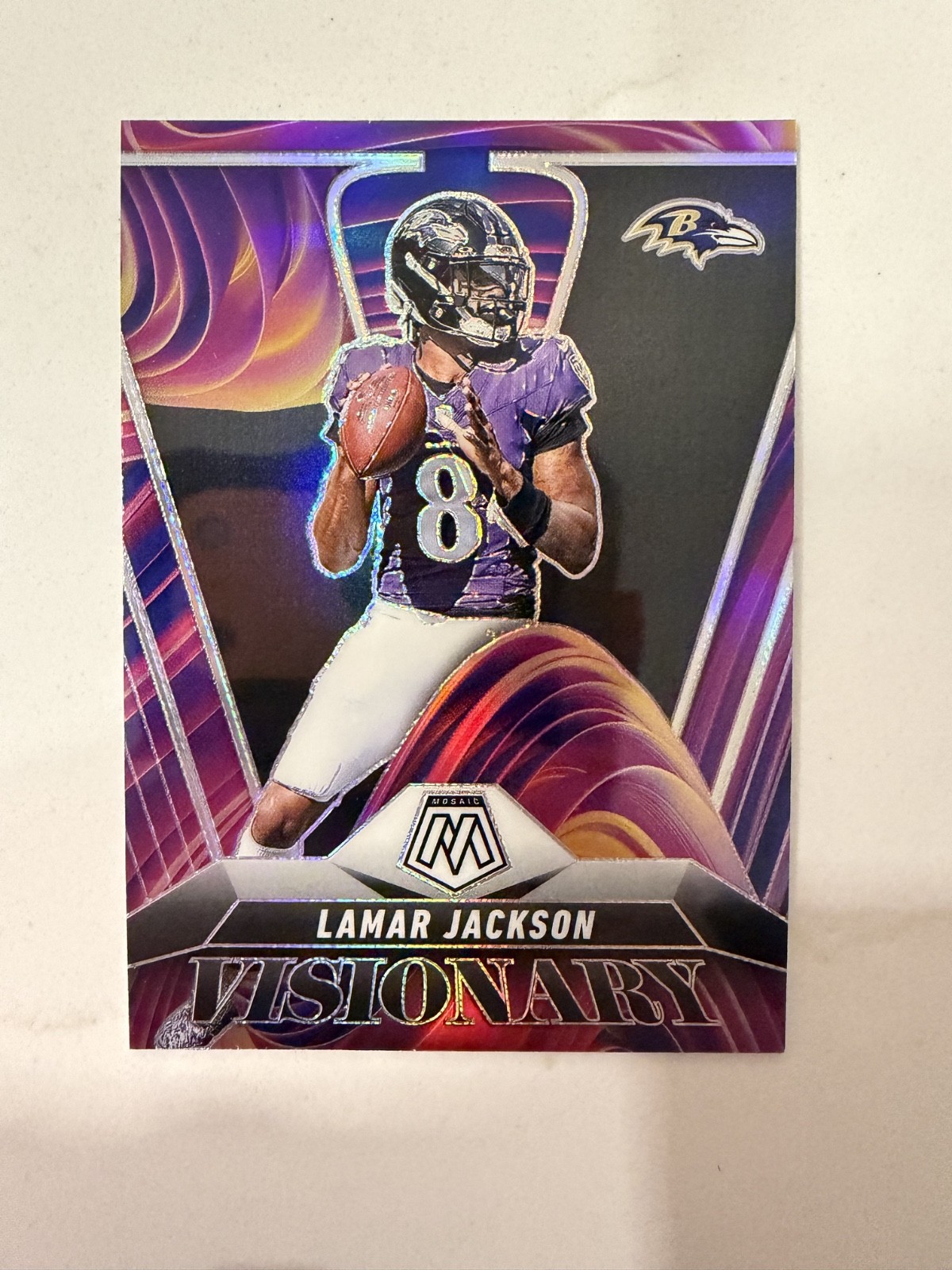 2025 Panini Mosaic - Lamar Jackson - Visionary
