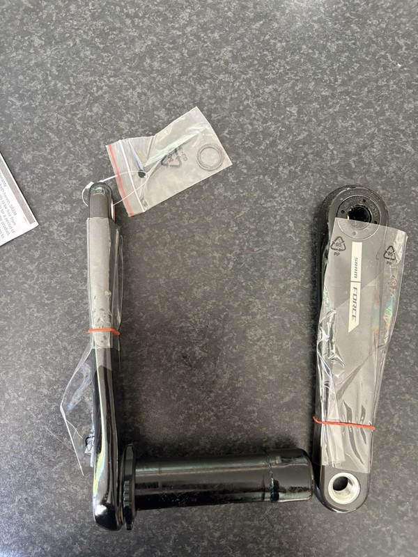SRAM Force D2 DUB (29mm spindle) crank Arms 177.5 mm in length new