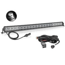 40 Inch LED Light Bar Kit with Wiring Harness 5D Optics Lens 400W 40 inch