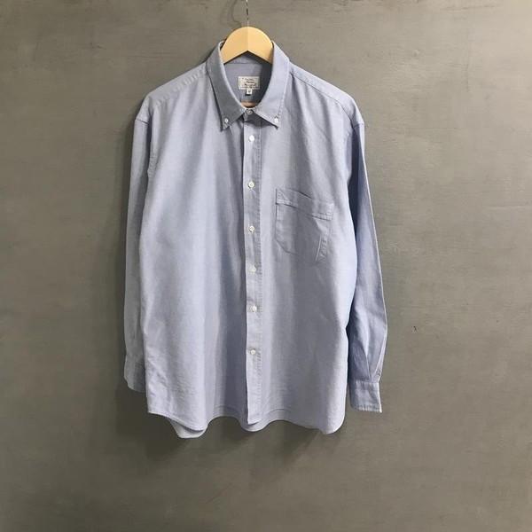 Men Mazzarelli Shirt Blue Cotton 48 / 4XL / 56