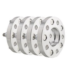 4 20mm Hub Wheel Adapters 5x112 To 5x114.3 14x1.5 For Mercedes 20 Lug Nuts