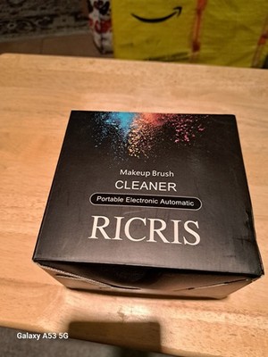 RICRIS Makeup Brush Cleaner Portable Electronic Automatic NEW, NEVER OPENED