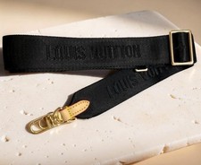 Louis Vuitton Shoulder Strap Adjustable Crossbody Shoulder Replacement Black