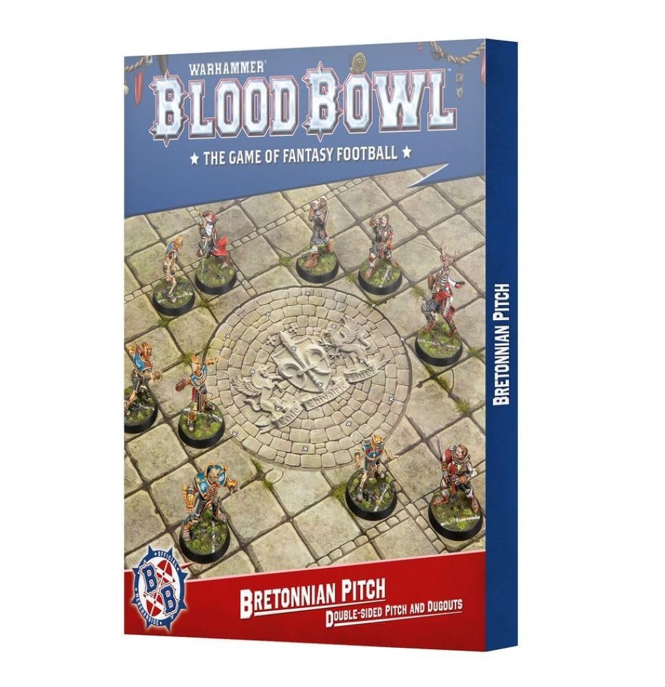 Games Workshop - Blood Bowl Bretonnian Team Pitch - Dugouts 14690₽