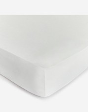 Soundly Percale Organic Crib Sheet