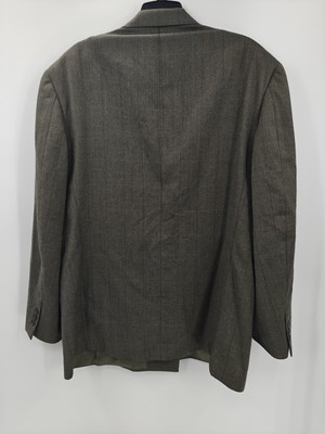 Vintage Christian Dior Monsieur Jacket Mens 42R Green Double