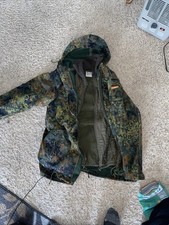 German Army Parka With Liner Size Medium Flecktarn