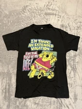 Vintage Sun Sportswear I’m taking an extended vacation crewneck T-shirt Men’s L