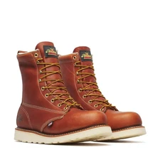 Thorogood 804-4364 American Heritage 8” Steel Toe Leather, Tobacco Oil-Tanned