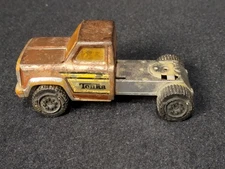 Vintage 1970'S Tonka Pick-up Truck - Burnt Orange Rare (Missing Truck bed)