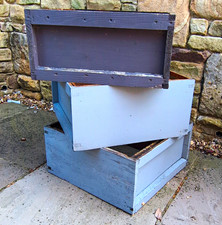 Wooden Ceder National Beehive Brood Boxes 3 Available, Price Is For 1