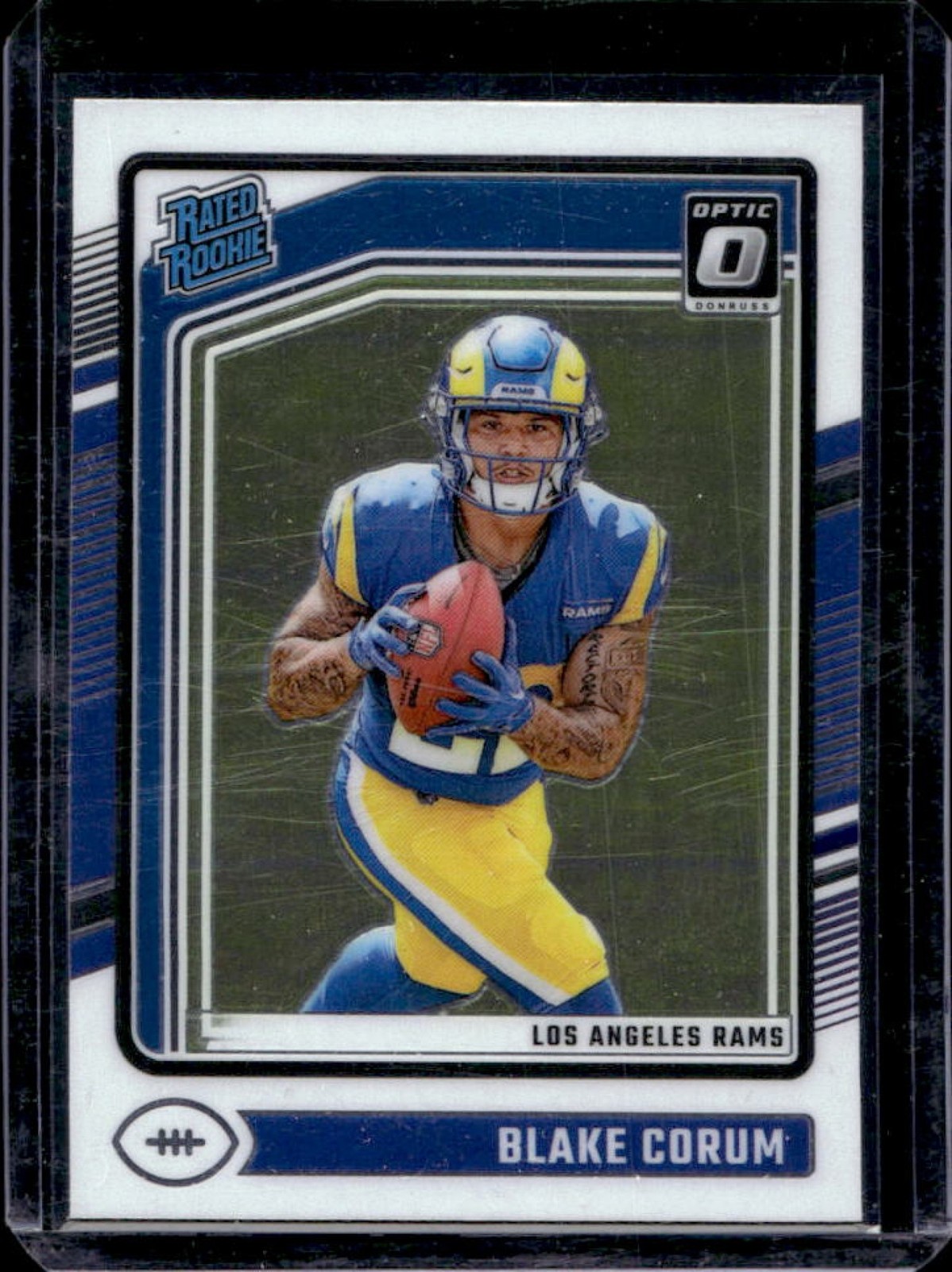 2024 Donruss Optic Blake Corum Rated Rookie #208 Rams