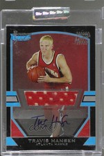 2003-04 Bowman Signature 288/1250 Travis Hansen #99 Auto vi3
