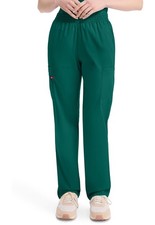 Dickies Scrubs Pull-on Elastic Waist Cargo Pant 86106 Hunter Green Dickies EDS