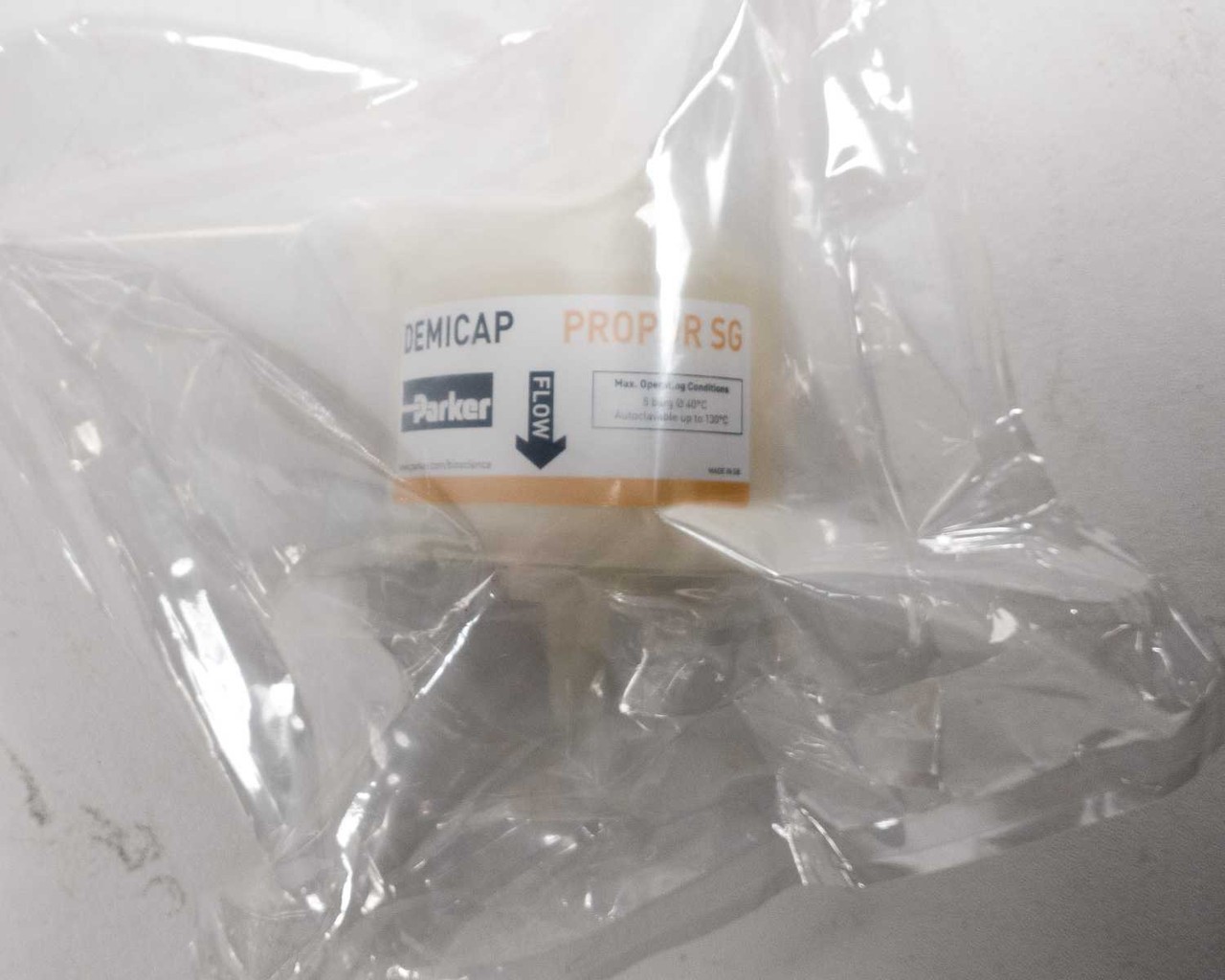 Parker ZESGE-020GG-PS3 Propor SG Demicap Sterilizing Filter 0.2um PES Membrane