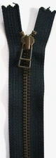 YKK Black 5.5" Metal Closed End Zipper ZB-257