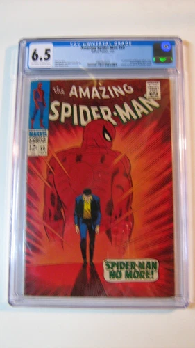 Amazing Spider-Man #50 July 1967 CGC 6.5 Fine+ Off-White/White Pages