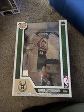 Giannis Antetokounmpo Bucks #06 Funko Pop! NBA Trading Cards Vinyl Figure