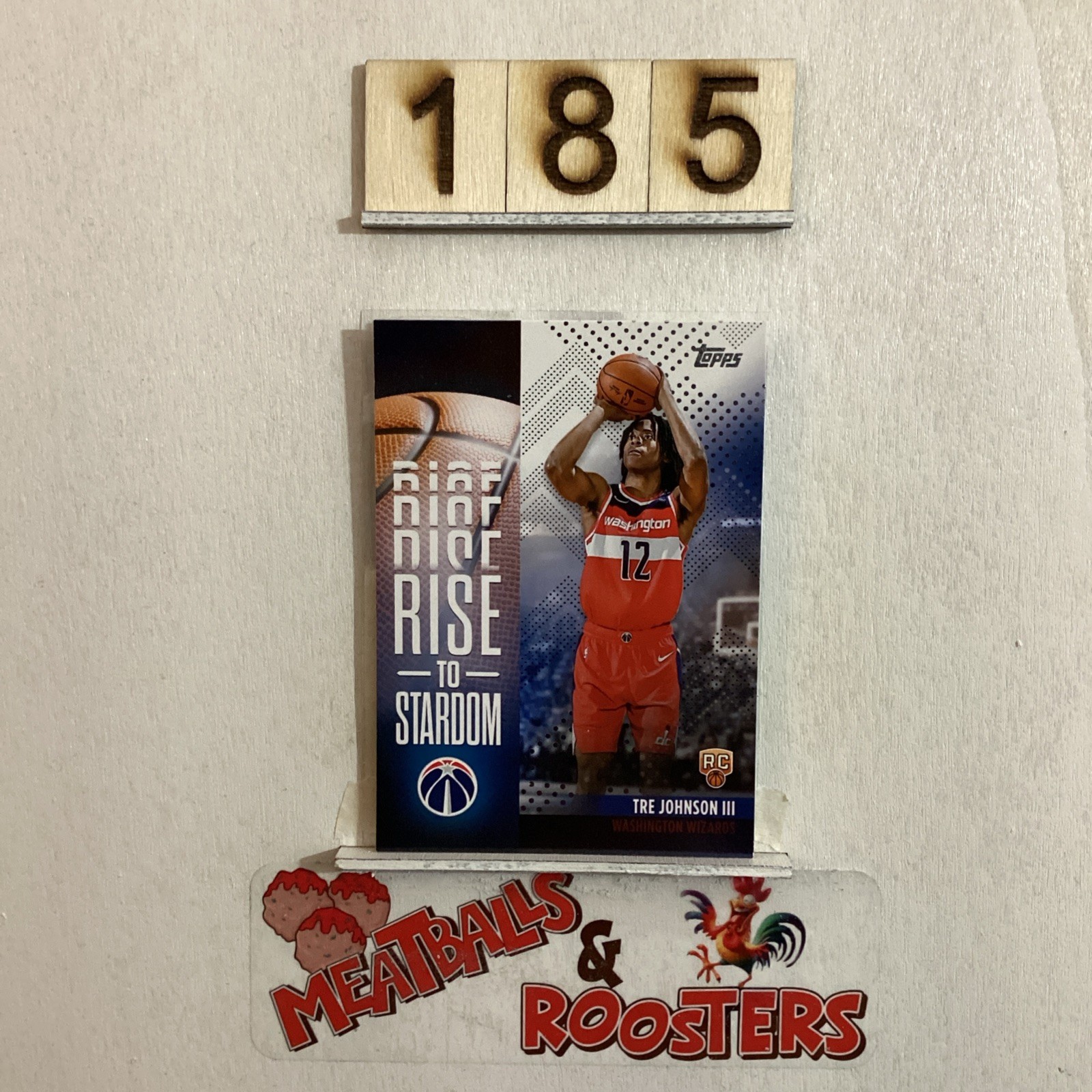 2025-26 Topps Basketball Tre Johnson III #RTS-6 Rookie Rise To Stardom