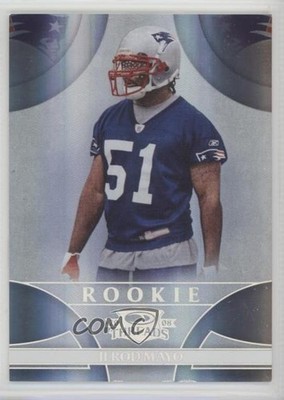 2008 Donruss Threads Silver Century Proof 30/100 Jerod Mayo #193 Rookie RC 0af