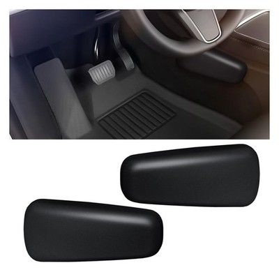2PCS Car Door Armrest Pads, Soft Memory Foam Knee Leg Elbow Black 