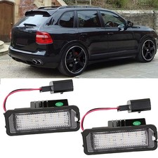 LED Kennzeichenbeleuchtung Licht E-Zulassung für Porsche Cayenne 1 9PA 05-12