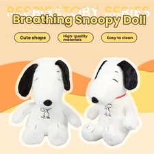 Snoopy Atmendes Plüschtier mit Musik & Licht beruhigend Kuscheltier Spielzeug