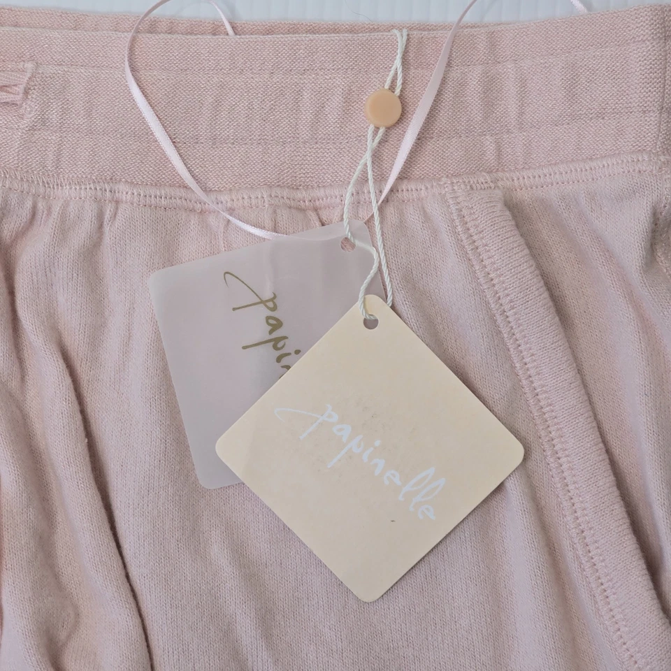 Papinelle Women's Size S Pyjama PJ Long Pants Pink Feather Sof Jogger BNWT - image 4 of 4