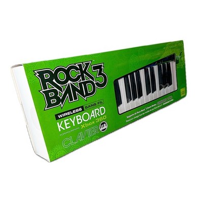 Neu: Rock Band 3 Keyboard Controller Xbox 360 Original 2010 unopened rare sealed