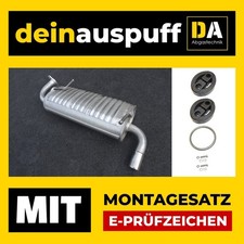Endschalldämpfer für Suzuki Jimny 1.3 4x4 Auspuff E049